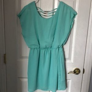 Aqua dress